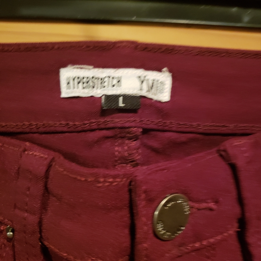 Yumi Hyperstretched Juniors Skinny Pants Size L - Picture 4 of 4